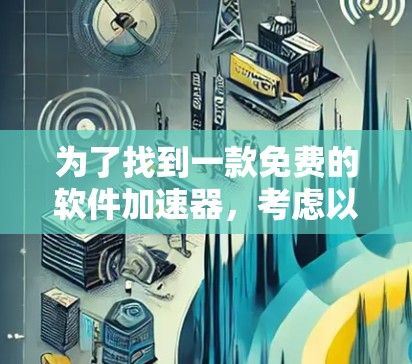 为了找到一款免费的软件加速器，考虑以下步骤和建议