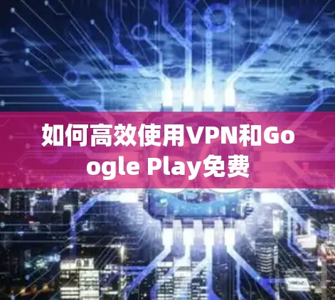 如何高效使用VPN和Google Play免费