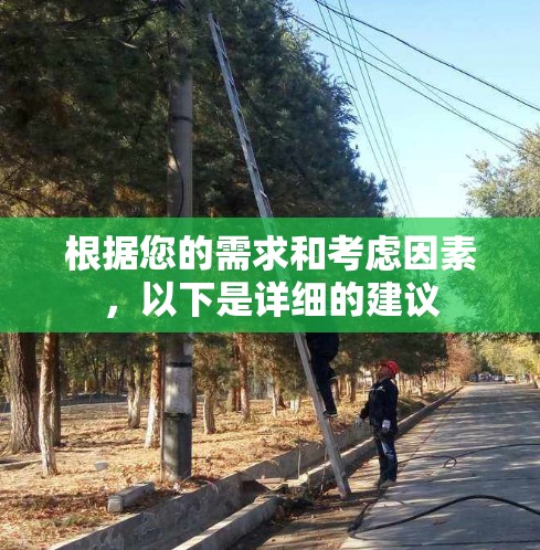 根据您的需求和考虑因素,以下是详细的建议