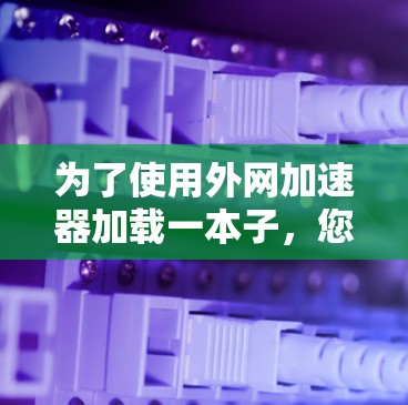 为了使用外网加速器加载一本子,您可以按照以下步骤操作