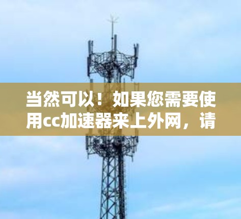 当然可以！如果您需要使用cc加速器来上外网，请按照以下步骤操作