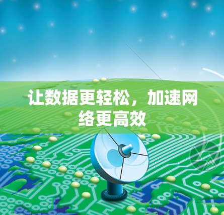 让数据更轻松，加速网络更高效