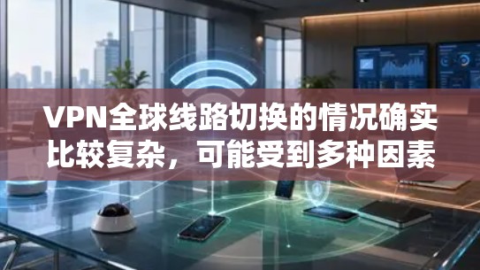 VPN全球线路切换的情况确实比较复杂,可能受到多种因素的影响。以下是一些可能的情况和影响 VPN全球线路切换的情况确实比较复杂,可能受到多种因素的影响。以下是一些可能的情况和影响