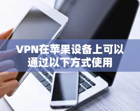 VPN在苹果设备上可以通过以下方式使用