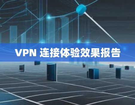 VPN 连接体验效果报告