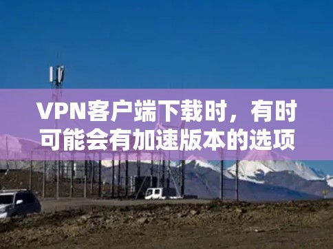 VPN客户端下载时，有时可能会有加速版本的选项。以下是一些常见的加速版VPN客户端的设置方法，以及如何获取加速版本