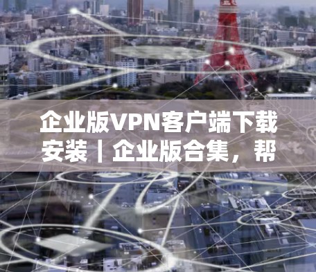 企业版VPN客户端下载安装｜企业版合集，帮助企业打造安全、高效的企业网络环境