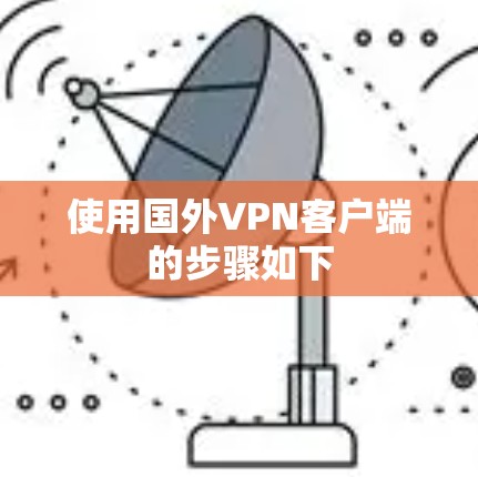 使用国外VPN客户端的步骤如下 使用国外VPN客户端的步骤如下