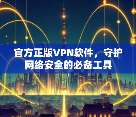 官方正版VPN软件,守护网络安全的必备工具 官方正版VPN软件,守护网络安全的必备工具