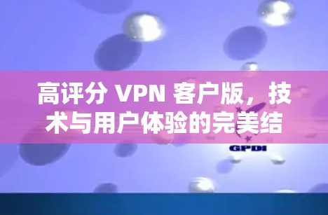 高评分 VPN 客户版，技术与用户体验的完美结合