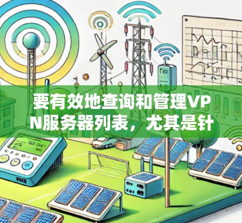 要有效地查询和管理VPN服务器列表,尤其是针对地区节点的需求,可以按照以下步骤进行